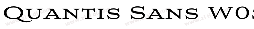 Quantis Sans W05 Bo字体转换